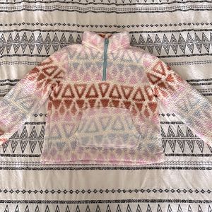 Cat & Jacket Warm Fuzzy Half Zip Puller Over | Size S 6/6x